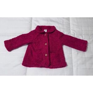 Carter's Super‎ Soft Jacket - 12 Months - Raspberry Color - Excellent Condition!